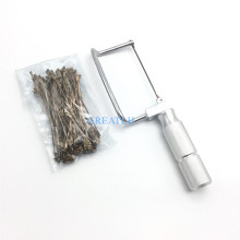 Dental Lab Short long Plaster Saw 100 Short Saw Blades Dental gypsum saws Dental Plaster saw bow Dental Lab tools