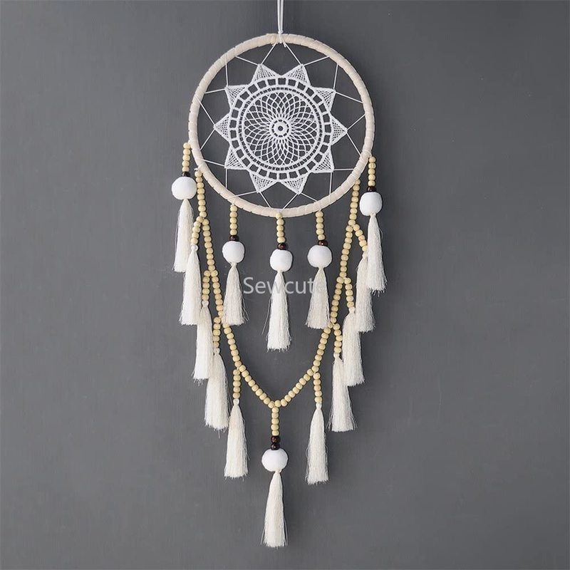 10pcs Metal Dream Catcher Dreamcatcher Ring Macrame Craft Hoop DIY Wedding Wind Chime Hanging Decorations Accessory 35-190mm