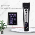 LCD Screen Electric Hair Clipper Professional Ceramic Blade Hair Trimmer USB Rechargeable Barber Hair Cutting Machine 3 Gears 31