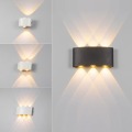 Modern Led Wall Lamp Waterproof Wall Sconces Indoor Stair Light2W 4W 6W Fixture Bedside Living Room Loft Up Down Hallway Lampada