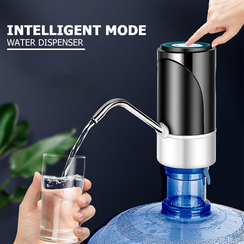 Automatic Drinking Water Pump Portable USB Charging Electric Water Dispenser Water Bottle Pumping Device for Office 130x66cm