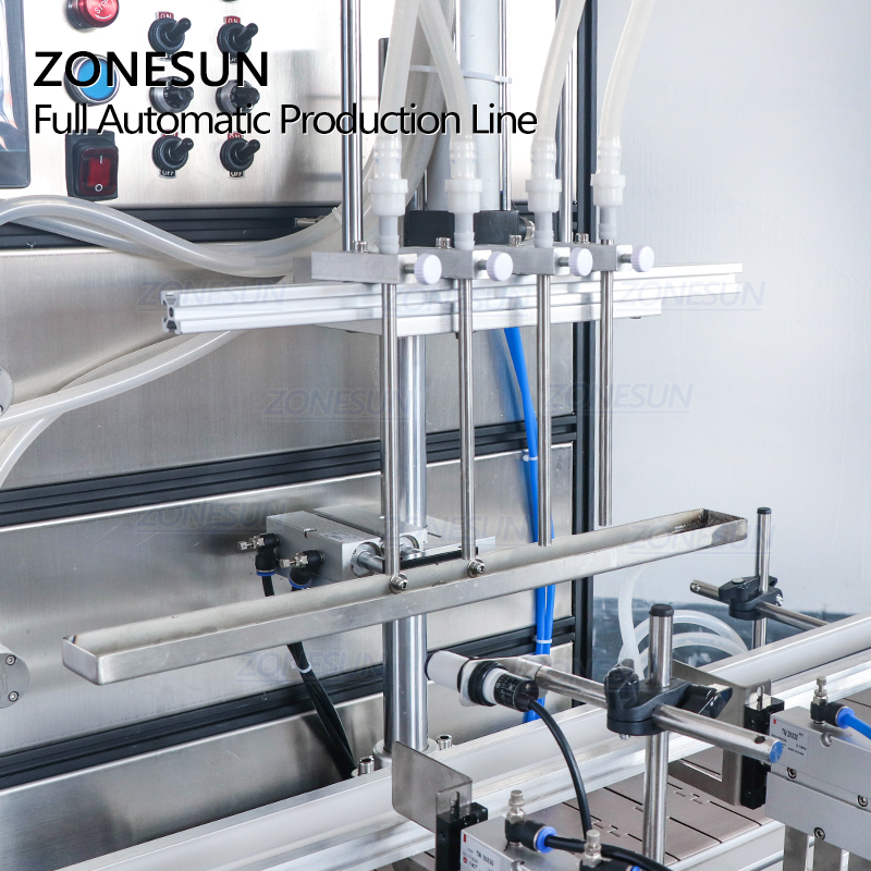 ZONESUN Automatic Equipment Liquid Filling Capping Labeling Machine Production Line Liquid Soap Bottle Water Making machinery