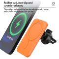 15w Magnetic Car Wireless Charger Qi Fast Charging Mount Air Vent Phone Stand For Iphone 12 ProMax 12Mini Magnetic Car Holder
