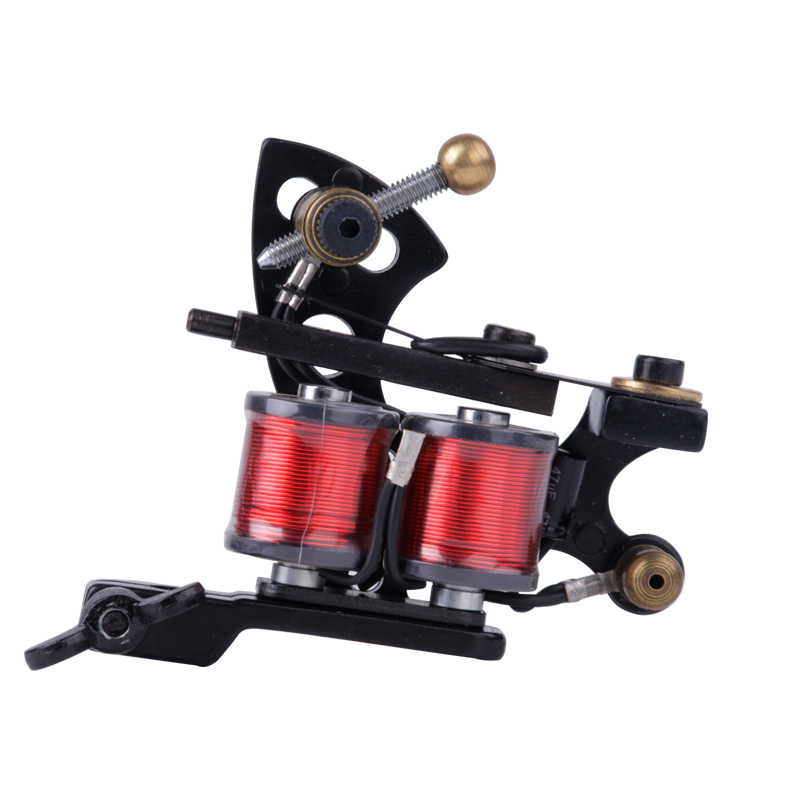 High Quality Coil Tattoo Machine 10 Warp Coil Light Weight Tattoo Guns For Shader&Liner Coloring Lining Tattoo Machines Beginner