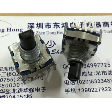 1PCS 170701 band rotary switch 7 positions 15MM shaft length