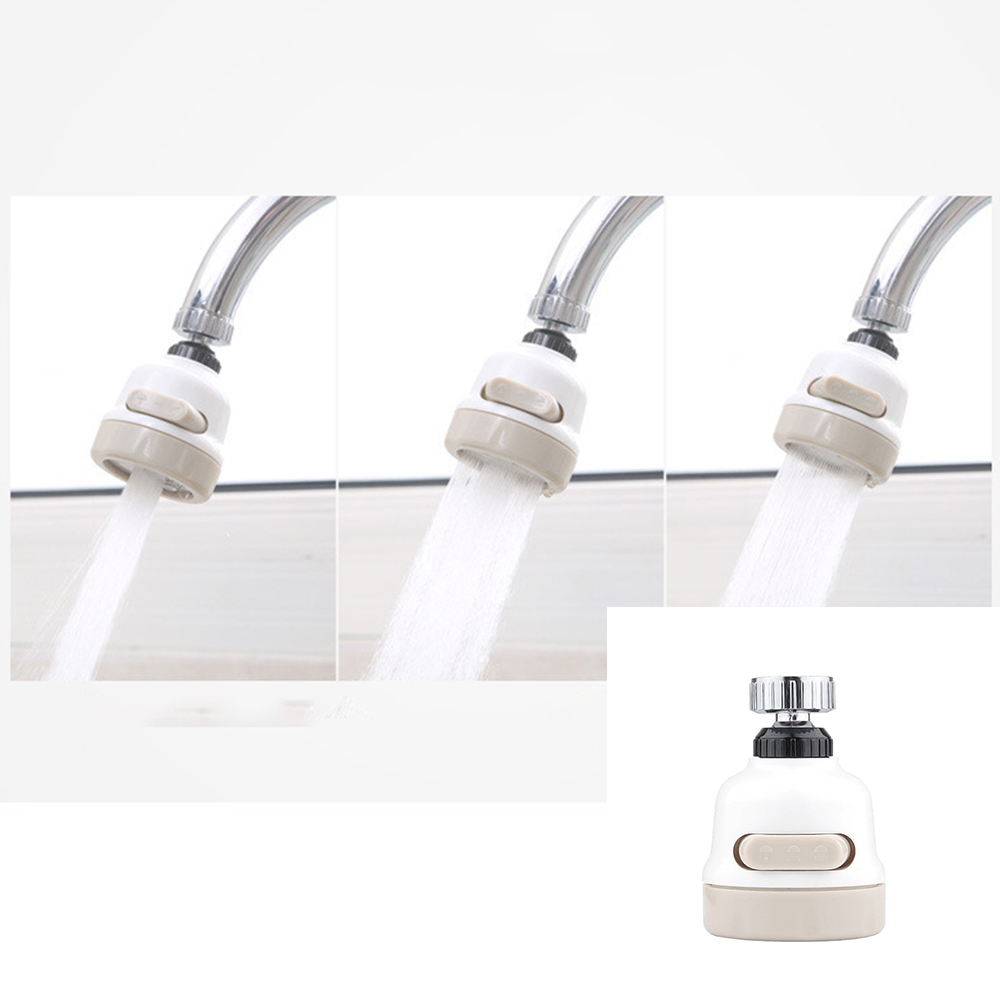 Flexible Kitchen Tap Aerator Water Nozzle Saving Faucet Filter Adapter Spray Head Kitchen Faucet Extender Accessories