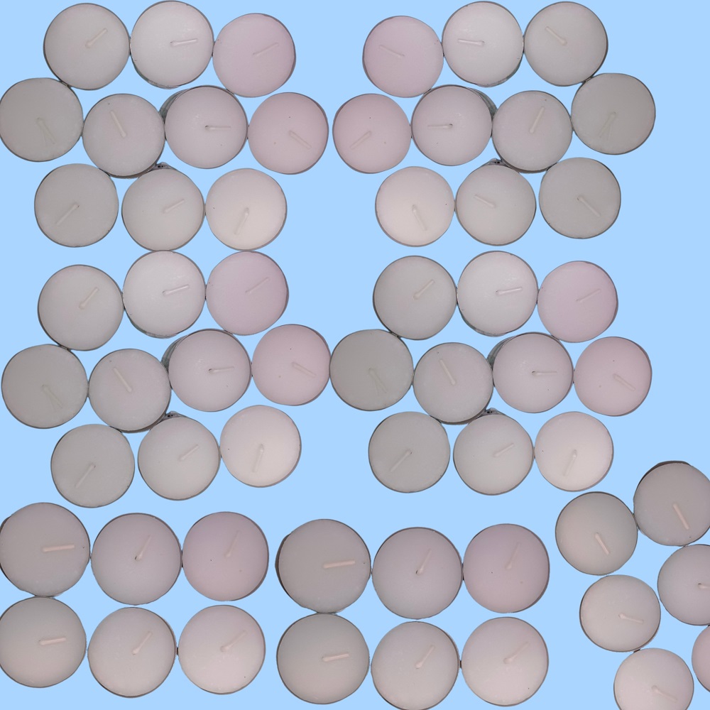 pressed tea cups
