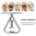 Multifunctional Manual Nut Opener Cracker Machine Walnut Steel Opening Kitchen Sheller Nut Macadamia Stainless Accessories E0S5