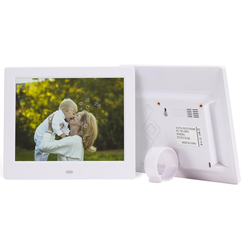 EastVita 8 Inch Inch Digital Photo Frame LED Backlight 1024*768 Screen Electronic Album Picture Music Video