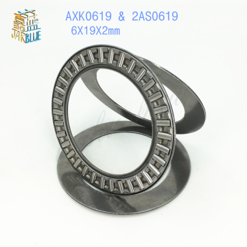 10PCS/LOT thrust needle roller bearing with 2 thrust collars 889016 FNT-619 FNT619 AXK0619 2AS0619 SIZE:6*19*2MM FREE SHIPPING