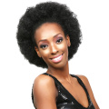 hairpiece hair afro puff bun synthetic large size curly chignon for black women with drawstring and clips in wig size