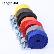 4M Strong Ratchet Belt Motorcycle Car Tension Rope Cargo Strap Luggage Bag Tie Down Strap Lashing elastic bands ropes