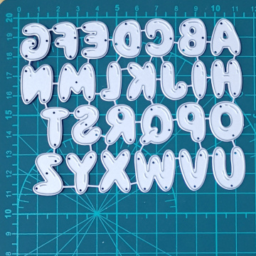 24 alphabet letters decoration Metal steel frames Cutting Dies DIY Scrap booking Photo Album Embossing paper Cards 2020 New