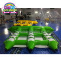 Sunway Water Inflatable Fly Fish Boats Ski Tube Toy , Inflatable Flying Fish Tube Towable