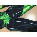 Kim Possible Shego Costume Movie Super Villain Halloween Spandex Cosplay 3D Print Shego Zentai Body Suit Adults Kids