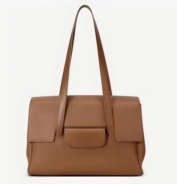Stylish Large Capacity Leather Bag for Ladies