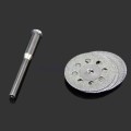 6pcs/set Carbon Steel Circular Saw Blade Rotary Tool For Dremel Power Tool Set Wood Cutting Discs Drill Mandrel Cut