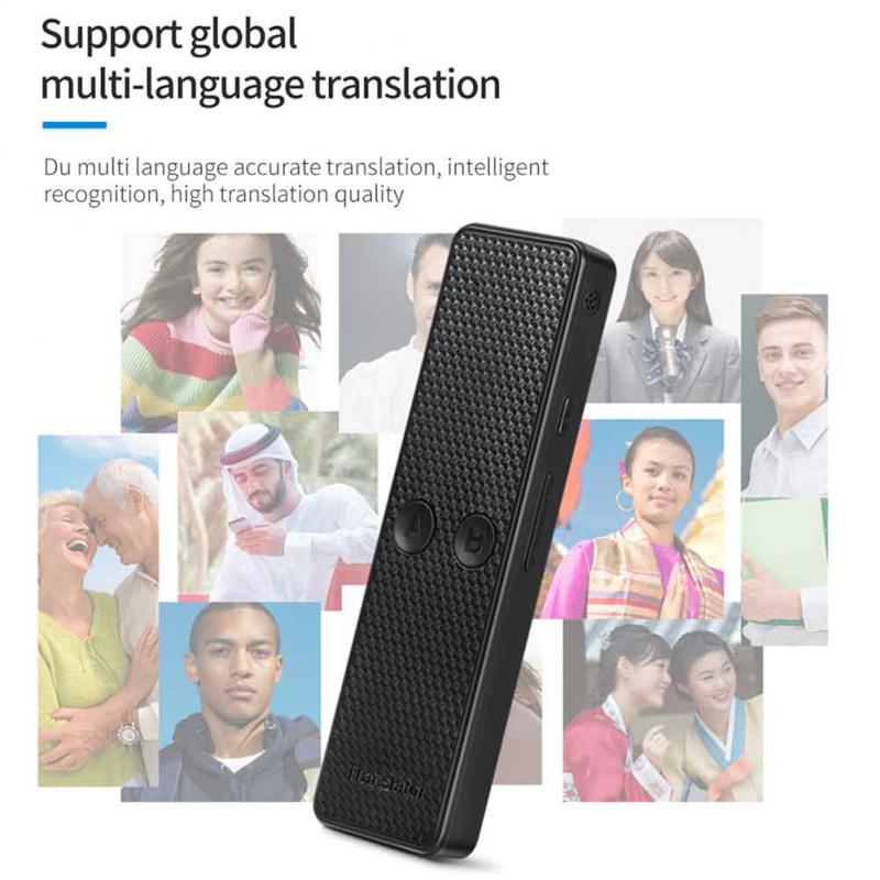 Portable Mini Wireless Smart Translator 68 International Languages Bluetooth Multi-Language For Traveling/Shopping/learning