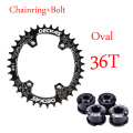 oval black 36t