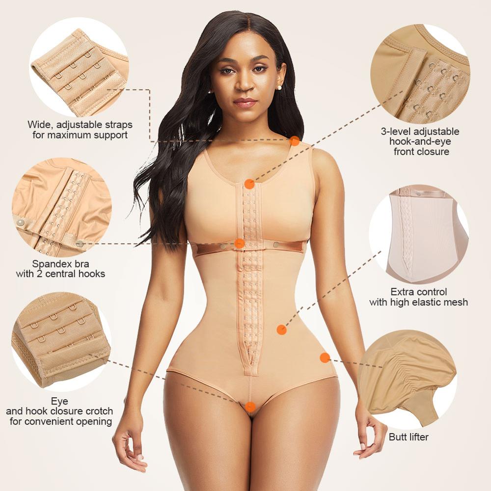 Lover-Beauty Full Body Shaper Slimming Belt Girdle Corset Butt Lifter Tummy Control Underwear Postpartum Waist Trainer Shapewear