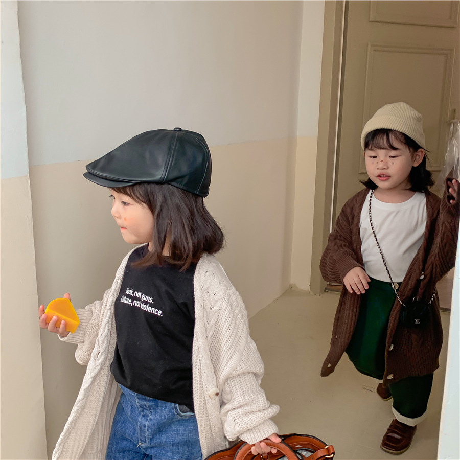 Girls Knitted Coat