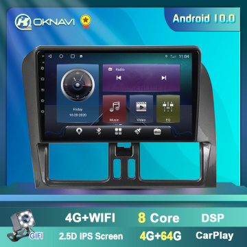 2 Din Car Radio For Volvo XC60 2009-2012 Android 9.0 Multimedia Player GPS Navigation WIFI Camera Bluetooth DSP Carplay No DVD
