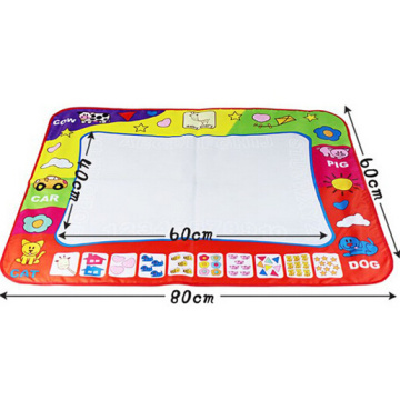 Big size 80x60cm Water Drawing Toys Mat Aquadoodle Mat&1 Magic Pen/Water Drawing board/baby play