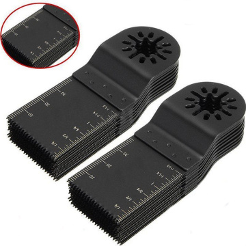 20PCS 35mm Universal HCS Oscillating Multi Tool Saw Blades for Metal Wood Cutting Multitool Woodworking Cutter Power Tools