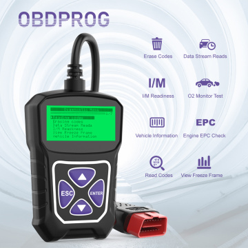 OBDPROG MT100 OBD2 Automotive Scanner For Car Code Reader Scanner Tools Auto Car Diagnostic Tool Russian Language PK Elm327