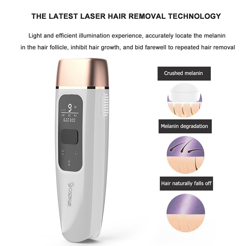 2020 New Lescolton 4in1 IPL Laser Hair Removal Machine Laser Epilator Hair Removal Permanent Bikini Electric depilador a laser