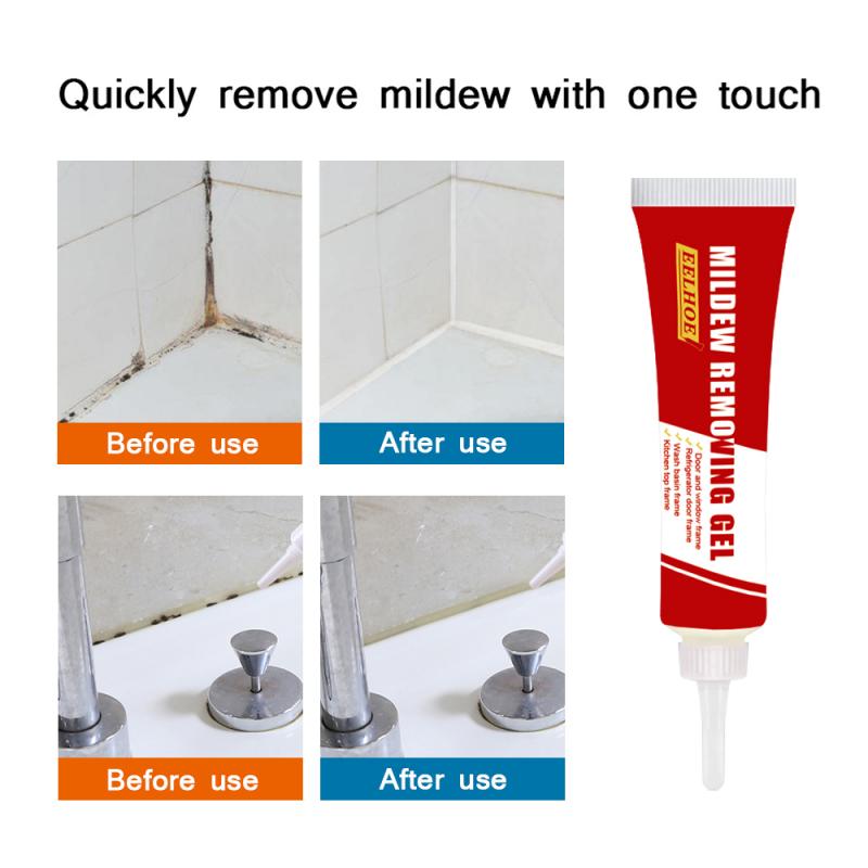 20g 1Pc Household Chemical Miracle Deep Down Wall Mold Mildew Remover Cleaner Caulk Gel Mold Remover Gel Contains Chemical Free
