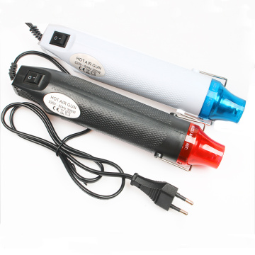 220V DIY Using Heat Gun Electric Power tool hot air 300W temperature Gun with supporting seat Shrink Plastic DIY