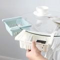 Eco-Friendly Fridge Freezer Shelf Holder Pull-out Plastic Drawer Dividers Adjustable Kitchen Refrigerator Storage Basket Rack
