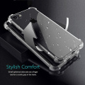 Airbag For iPhone 11 12 XS MAX XR Crystal Clear Shockproof Cover Transparent Soft TPU Cases for Apple 7 8 Plus X 6 6S 5 SE Coque