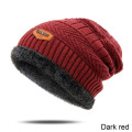 High Quality Men's Winter Hat Cotton Thicken Winter Warm Beanies hat For Men Fashion Unisex Knitted Hats Bonnet