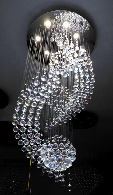 Spiral beads light