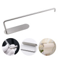 Shelf Round Tissue Hanging Under Cabinet Paper Towel Holder Self Adhesive Rack Toilet Kitchen Storage Durable Stainless Steel