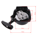 1Set 26CC 1E34F Brush Cutter Grass Hedge Trimmer Starter with Pulley Plate Replacement for Mitsubish CG260 BC260 95AA