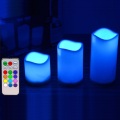 Magic Remote Control LED Candles with Button