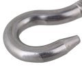 304 Stainless Steel European Style Hook & Hook M6 Turnbuckles Adjustable Wire Rope Tensioners Pack of 5