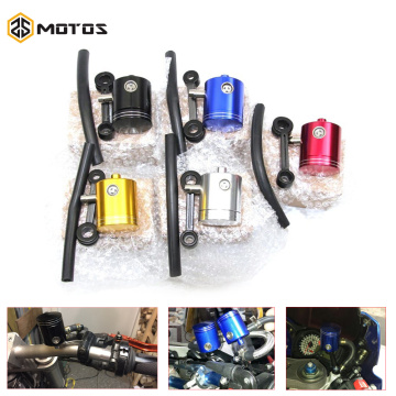 ZS MOTOS Motorcycle Brake Fluid Reservoir Clutch Tank Cylinder Master Oil Cup For Aprilia Ducati Kawasaki Suzuki Triumph Yamaha