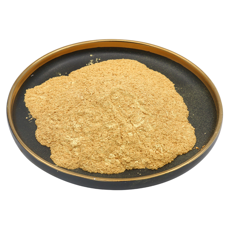 Mica Powder Pigment Gold Color Powder Dye Ceramic Powder Paint Coating for Automotive Arts Crafts Gold Pearl Powder Pigment 50g