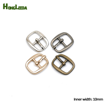 40pcs 10mm small alloy metal shoe buckle watch buckle pin belt sandal buckle bags wallet buckle nickle,black,gold,bronze BK-007