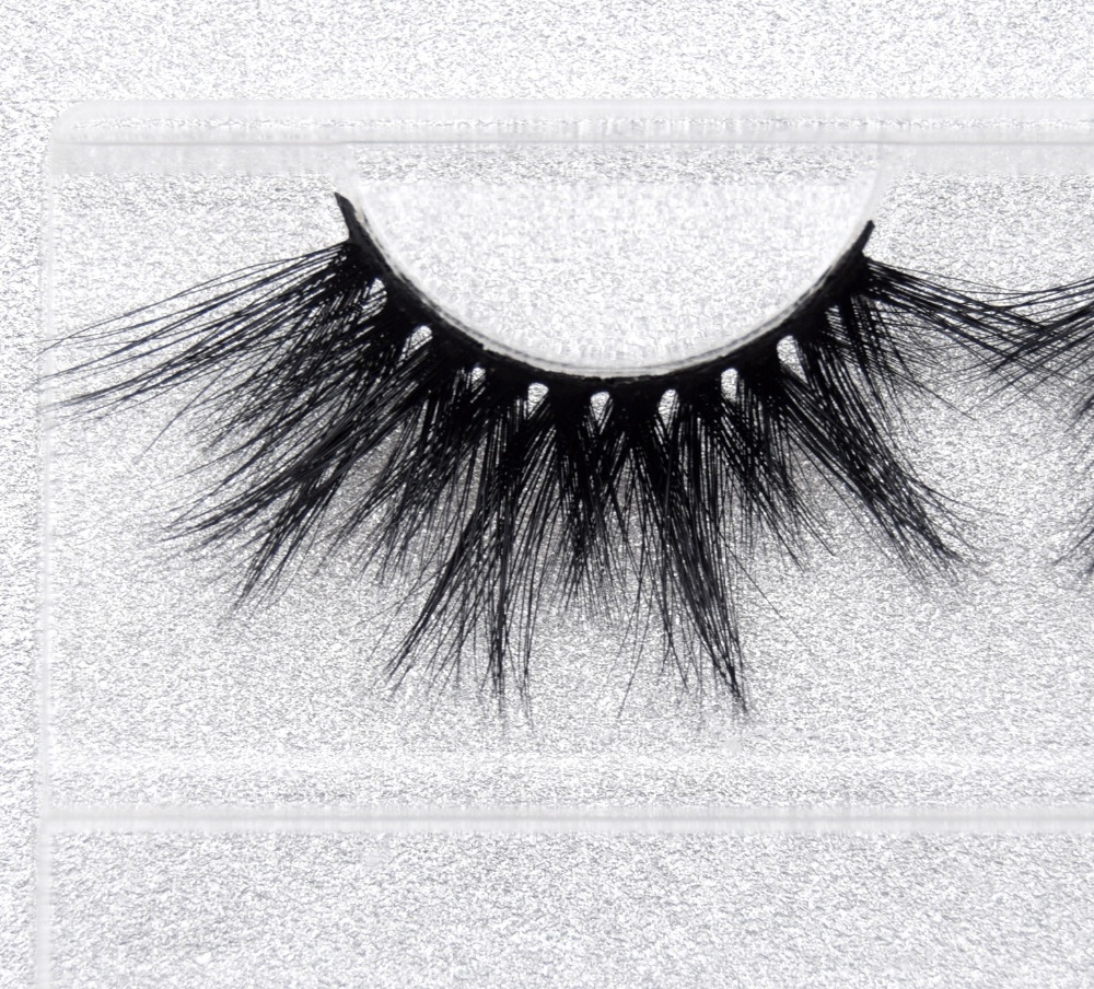 Visofree 25mm lashes 3d mink lashes handmade full strip lashes crisscross dramatic mink eyelashes full volume E80 false eyelash