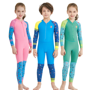 New Kids Diving Swimwear For Surfing Snorkeling Swimming Suit Children Full Body Wetsuit Keep Warm Long Sleeves Boys Girls Kids