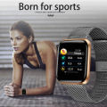 LIGE Smart Watch Women Sports Smart Bracelet IP67 Waterproof Watch Pedometer Heart Rate Monitor LED color screen for Android ios