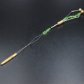 CONTEMPLATOR useful 1piece fly fishing bobbin threader brass tool bobbin holder fly tying thread bug binding tools for threading