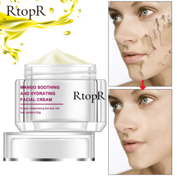 RtopR Anti-Wrinkle Anti-Aging Whitening Mango Ficial Cream Bright Moisturizing Skin Lift Firming Face Cream Skin Care TSLM1