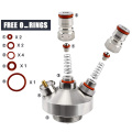 mini keg spear Mini Growler Tap Dispenser,304 Food Grade Growler Spear with 12`` Beer Hose Perfect for Party Picnic Gathering