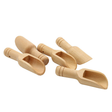 CATHYLIN Wooden Measuring Spoon Bamboo Cooking Tea Coffee Seasoning Bath Salt Short Spoon Kitchen Accessories OT19062